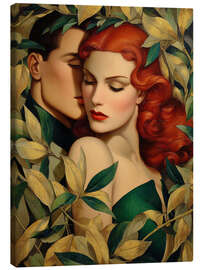 Leinwandbild Ein Versprechen ohne Worte - DejaReve