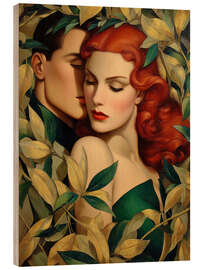 Holzbild Ein Versprechen ohne Worte - DejaReve