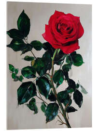 Acrylglasbild A Rose Knows - DejaReve