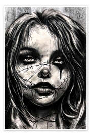 Wandbild Stitched Silence - Denny Stoekenbroek