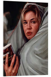 Tableau en verre acrylique Bridget Jones - Dmitry Belov