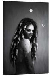 Leinwandbild Sun And Moon - Justin Gedak