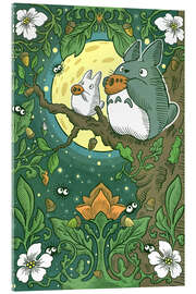 Acrylglasbild Ocarina Moon - syntetyc