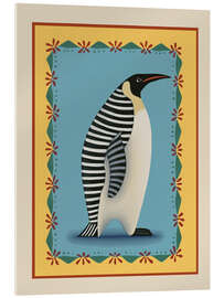 Acrylglasbild Streifenpinguin - Branka Kodžoman