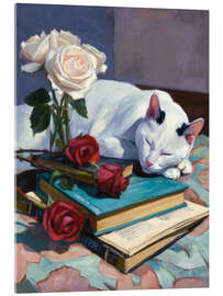 Acrylglasbild Romantische Geschichte