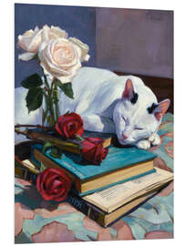 Hartschaumbild Romantische Geschichte