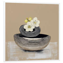 Hartschaumbild Zen-Geist