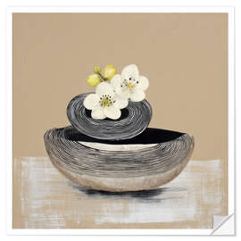 Wandsticker Zen-Geist