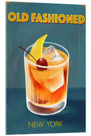 Acrylglasbild Old Fashioned, New York