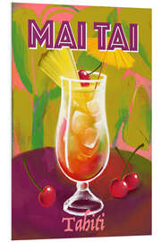 Hartschaumbild Mai Tai, Tahiti - Marco Marella