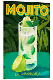 Acrylglasbild Moijito, La Habana Vieja - Marco Marella