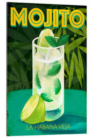 Quadro em plexi-alumínio Moijito, La Habana Vieja - Marco Marella