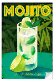 Wandsticker Moijito, La Habana Vieja