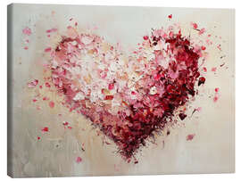 Leinwandbild Lovely Heart - TAlex