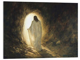 Acrylglasbild Auferstehung Jesus