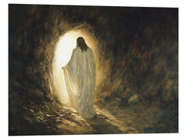 Hartschaumbild Auferstehung Jesus