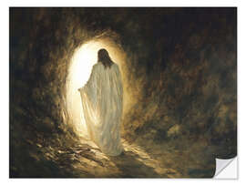 Wandsticker Auferstehung Jesus