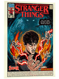 Acrylglasbild Stranger Things V