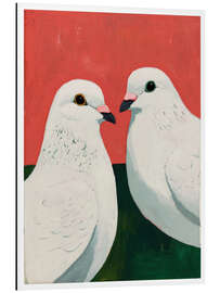 Alubild Weißes Gelübde