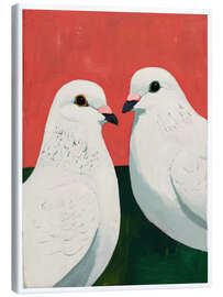 Leinwandbild Weißes Gelübde