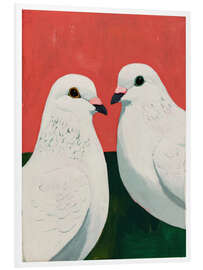 Hartschaumbild Weißes Gelübde