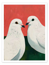 Poster Weißes Gelübde