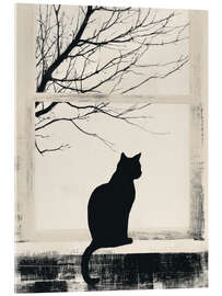 Acrylglasbild Es ist kalt draußen - DejaReve