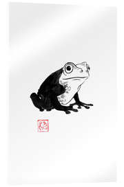 Acrylglasbild Hesitant Frog - Péchane