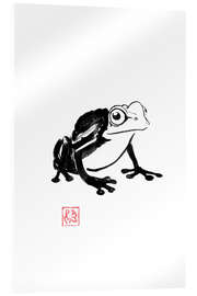 Acrylglasbild Mischievous Frog - Péchane