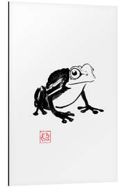 Magnettafel Mischievous Frog - Péchane