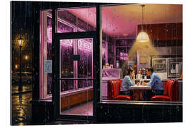 Gallery Print Date am Abend