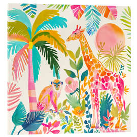 Acrylglasbild Luxus-Dschungelparadies - Andrea Haase