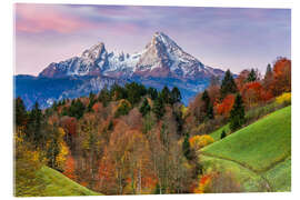 Acrylglasbild Blick zum Watzmann - Moqui, Daniela Beyer