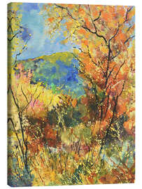 Leinwandbild Satte Herbstfarben - Pol Ledent