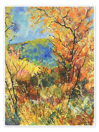 Wandbild Satte Herbstfarben - Pol Ledent