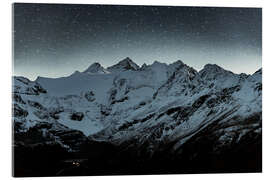 Acrylic print Night mountain - Thomas Beauquesne