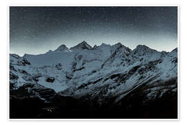 Wandbild Nachtberg - Thomas Beauquesne