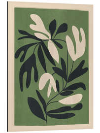 Alubild Minimales abstraktes Pflanzenwachstum