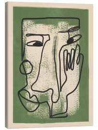 Leinwandbild Minimal Face Impression