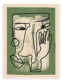 Poster Minimal Face Impression