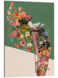 Alubild Eine Seele in Blüte - Branka Kodžoman