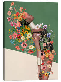 Leinwandbild Eine Seele in Blüte - Branka Kodžoman