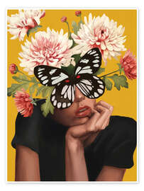 Wandbild Verhüllte Schönheit - Branka Kodžoman