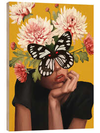 Holzbild Verhüllte Schönheit - Branka Kodžoman