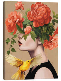 Leinwandbild Blühende Essenz - Branka Kodžoman