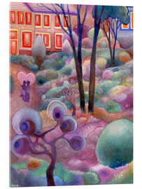 Acrylglasbild Liebe lässt die ganze Welt erstrahlen - Josh Byer