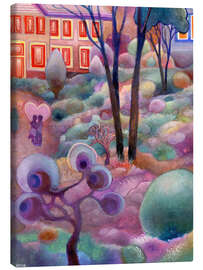 Tableau sur toile Love Makes The Whole World Glow - Josh Byer