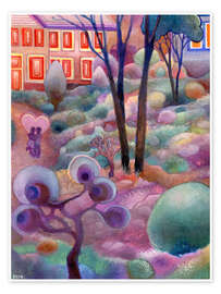 Wandbild Liebe lässt die ganze Welt erstrahlen - Josh Byer