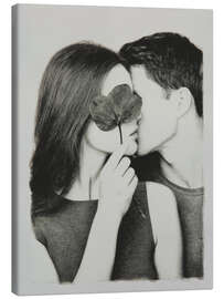 Leinwandbild Als die Zeit für uns langsamer verging - DejaReve