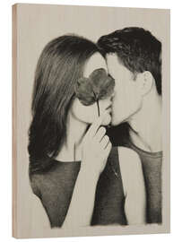 Holzbild Als die Zeit für uns langsamer verging - DejaReve